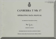 English Electric Canberra T Mk.17  Aircraft  Operating Manual  