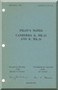 English Electric Canberra B Mk.15 ,16  Aircraft  Pilot's Notes Manual  AP 4326P