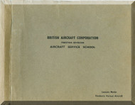 English Electric Canberra  Aircraft Airframe  Lectures Notes Manual