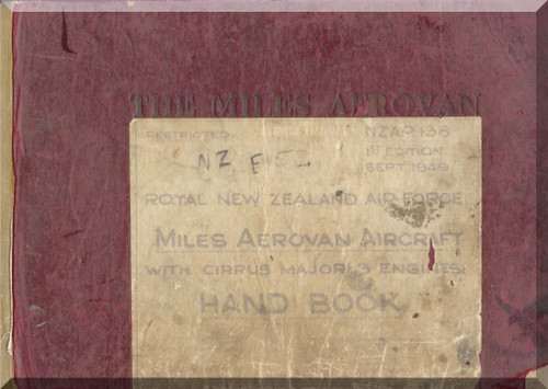 Miles  Aerovan  Aircraft  Service Manual