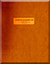 Stinson Model 108 -1   Aircraft CAA Operating  Limitations Manual , 1947