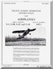Stinson  L-5 , B, C , E and OY-1 Aircraft Pilot's Flight Operating  Manual , AN 01-500B-1,   1945