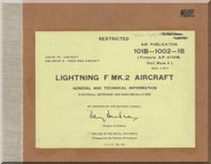 English Electric Lightning F Mk.2  Aircraft General and Technical Information Manual - 10B-1002-1B