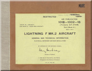 English Electric Lightning F Mk.2  Aircraft General and Technical Information Manual - 10B-1002-1B