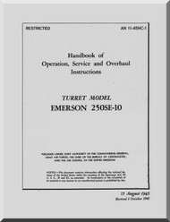    Emerson 250SE-10 Turret Model  Aircraft  Manual  