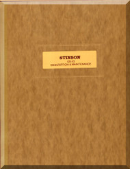 Stinson  SR-10  Aircraft Description and Maintenance Manual 