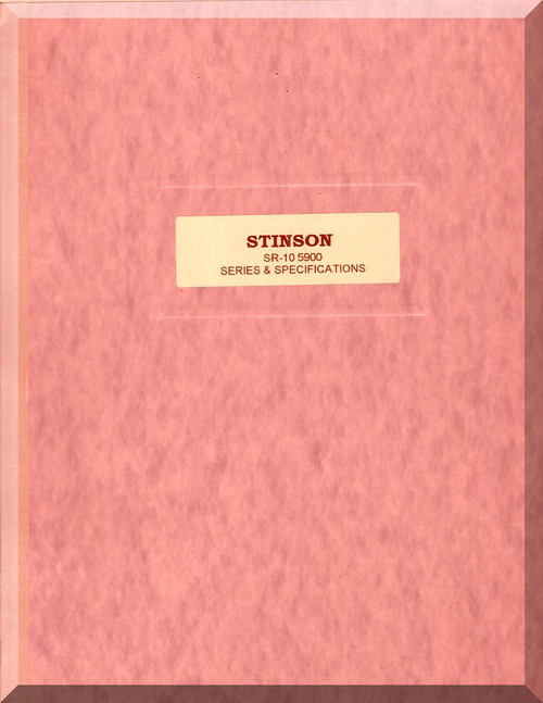 Stinson  SR-10  5900 Aircraft Specification Manual