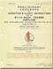 Vultee   BT-15   Preliminary Operating Flight  Instruction   Manual -  ,1941