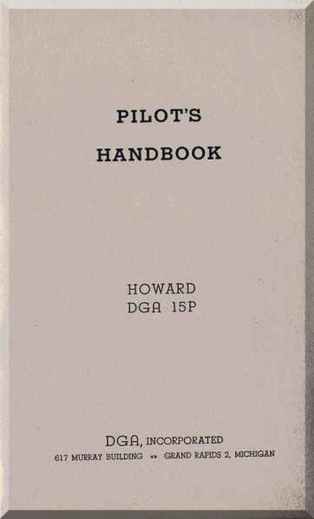 Aircraft MHoward DGA 15 P  Aircraft Flight Manual - 1947anuals