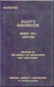Howard NH-1 Aircraft Flight Manual - Nav Aer 01-170RA-1- 1943