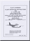 Bell X-5 Aircraft Pilot's Handbook Flight Operating Instructions Flight Manual - powered with Turbo - Jet model  J35-A-17 engine