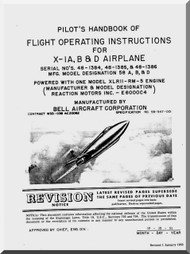 Bell X-1 A, B & D Aircraft Flight Manual