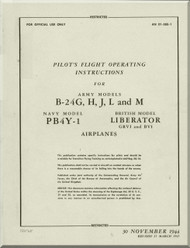 Consolidated B-24  Flight Manual