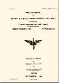 Consolidated B-24 Parts Catalog