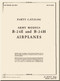 Consolidated B-24 E, H Parts Catalog  Instructions  Manual - T.O.  01-5E-4A ,   1944