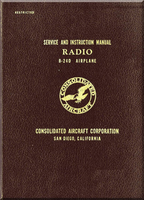 Consolidated B-24 Aircraft Flight Manual