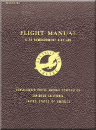 Consolidated B-24 D and J Aircraft Flight  Manual - 1943