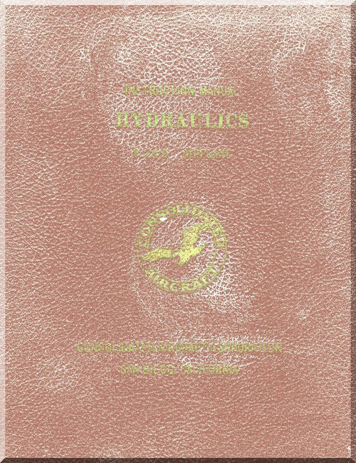 Consolidated B-24 D Service and Instructions  Manual  - Hydraulic  - ,   1943