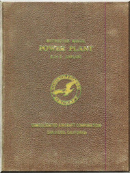 Consolidated B-24 D Service and Instructions  Manual  - Power Plant  - ,   1943