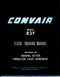 Convair R3Y Aircraft Flight Training Manual - 1951