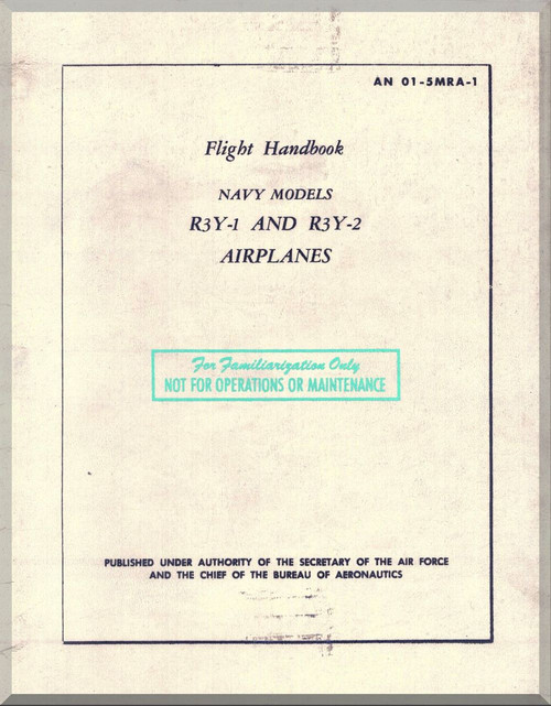 Convair Flight Manual