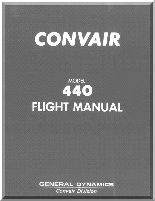 Cpnvair 440 Flight Manual