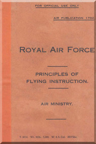 Royal Air Force Principles of Flying Instructions  Manual - A. P.  1732  