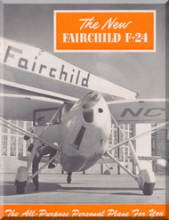 Fairchild F-24  ,  Technical Brochure  Manual