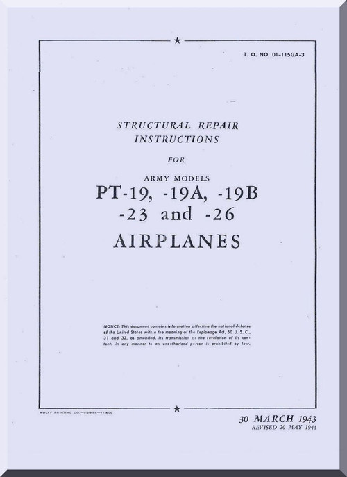 Fairchild Aircraft Manuals