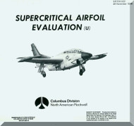 North American Aviation T-2  Aircraft Supercritical Airfoil Evaluation 