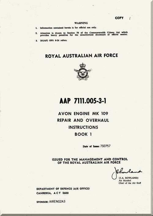 Aero Engines Manuals