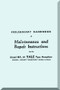 North American Aviation NA-64 Yale  Aircraft Maintenance and Repair Instruction