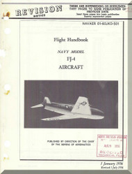 North American Aviation FJ-4 Aircraft Flight Manual - 01-60JKD-501 - 1956