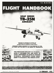   North American Aviation TB-25 N Aircraft Flight Manual - 1B-25(T)N-1