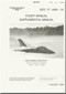 Aeritalia Aermacchi Embraer AMX Aircraft Flight Supplement Manual AER. 1F-AMX-1-1  