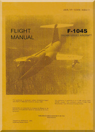 Aeritalia / Lockheed F-104 S ASA Aircraft Flight Manual