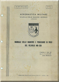 Aermacchi M-326 Aircraft Flight Procedure Manual 1975