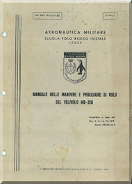 Aermacchi MB-326 Aircraft Flight Procedure Manual 1975