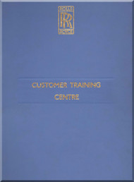 Rolls Royce Spey Aircraft Engine Course Note Manual -1970