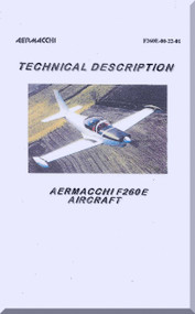 SIAI Marchetti SF-260 E Aircraft Technical Description Manual,   F260E-00-22-01