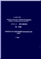 Savoia Marchetti S.M.95 Aircraft Erection and Maintenance Manual,  Istruzioni per il Montaggio  e la Regolazione ( Italian Language ) ,