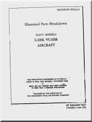 Douglas C-118 B VC-118B    Aircraft  Illustrated Parts  Manual  , T.O. 1C-118LA-4,  1967