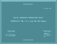 Supermarine Scimitar  Aircraft  Operating Manual AP 4616A - O.D.