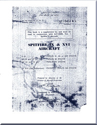 Supermarine Spitfire   Aircraft  Technical  Manual - Modification Leafts  -  Air Publication 1565 J & L volume I  - 1944