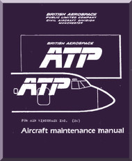 BAE ATP Aircraft Maintenance  Manual