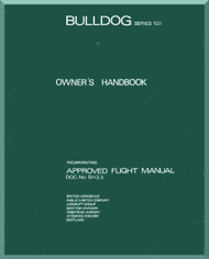 Bae / Scottish Aviation . Beagle Bulldog  T. MK.1  Aircraft Owner's Handbook Manual 