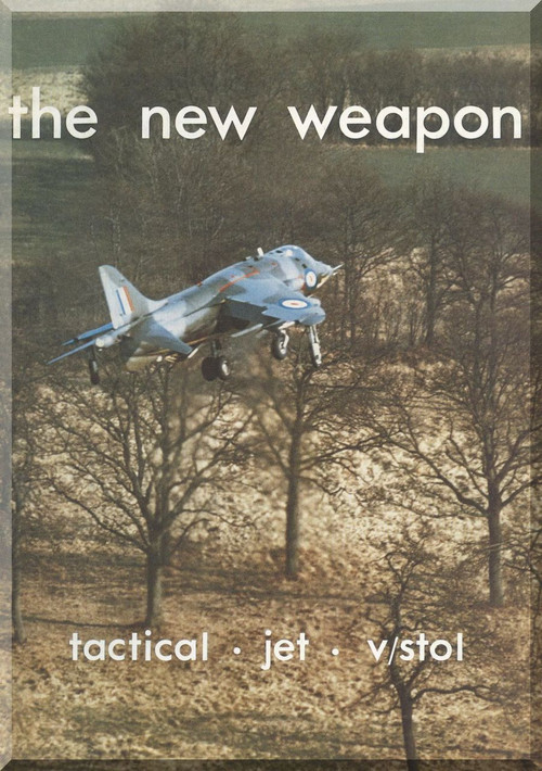 BAe / Hawkker Siddely Harrier  New Weapon Aircraft  Technical Brochure Manual  - 1969
