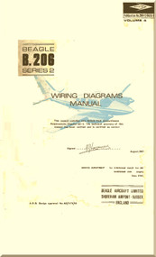 Beagle B.206 Aircraft Wiring Diagrams Manual