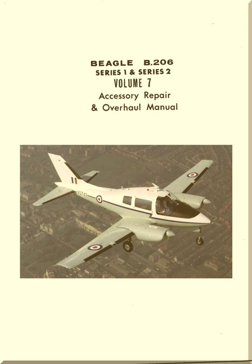 Beagle B.206 Aircraft Accessory Repair and Overhaul Manual