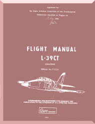 Aero Vodochoy L-39 CT Albatross Aircraft Flight  Manual